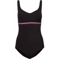 Speedo Sculpture Contourluxe Swimsuit - Black/Plum