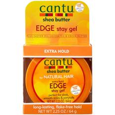 Cantu Edge Stay Gel Shea Butter for Natural Hair Extra Hold 64g