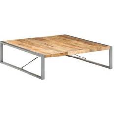 vidaXL Wood Coffee Table 55.1x55.1"
