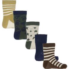 Streifen Socken Minymo Socks 5-pack - Thrush (5079 287)