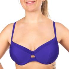 Chantelle Vibrant Covering Underwire Bikini Bra - Blue