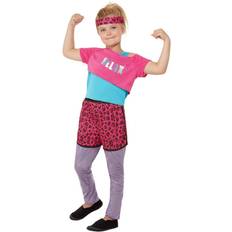 Smiffys Girls 80's Relax Costume