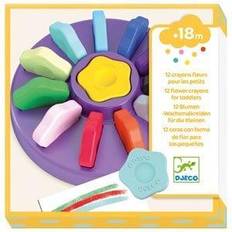 Spieltafeln reduziert Djeco 12 Flower Crayons for Toddlers