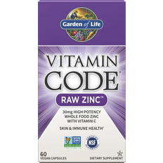 Garden of Life Vitamin Code Raw Zinc 60