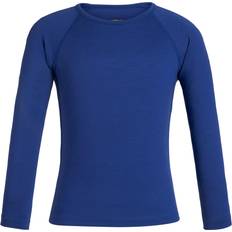 Icebreaker Kid's Merino 200 Oasis Long Sleeve Crewe Thermal Top - Surf (104501)