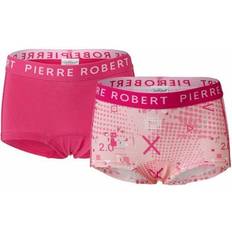Økologisk bomull Truser Pierre Robert Hipsters Panties for Girls 2-Pack - Pink ( 601-160-686)