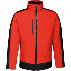 Regatta Contrast 3 Layer Printable Softshell Jacket - Classic Red/Black