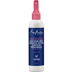 Shea Moisture Sugarcane Extract & Meadowfoam Seed Silicone Free Miracle Style Leave-in Treatment 8fl oz