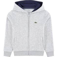 Lacoste Logo Full Zip Hoodie - Grey (SJ2903-00)