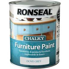 Ronseal Chalky Wood Paint Gray 0.198gal