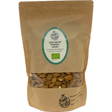 Vitamin D Nøtter og frø Powerfruits Organic Almond Raw 1000g