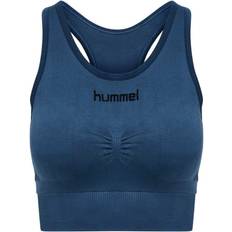 Hummel First Seamless Sports Bra - Dark Denim