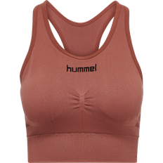 Hummel First Seamless Sports Bra - Marsala