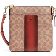 Coach Messenger Crossbody - Brass/Tan/Rust