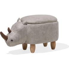 Beliani Rhino Sitzpuff 35cm