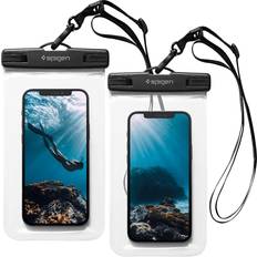 Grün Wasserdichte Hüllen Spigen A601 Smartphone Fully Waterproof Case upto 6.9-inch 2-Pack