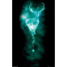 Innredningsdetaljer Harry Potter Patronus Stag Poster 61x91.5cm