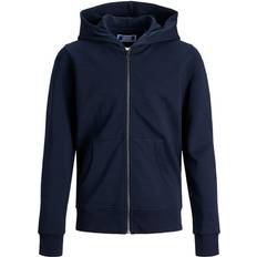 Jack & Jones Boy's Zip Hoodie - Blue/Navy Blazer (12182519)