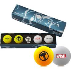 Golf Balls Volvik Marvel Gift Set Thor 4 pack