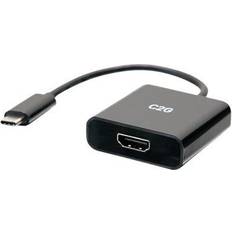 C2G USB C-HDMI M-F 0.7ft