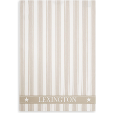 Lexington Icons Twill Waffle Striped Kjøkkenhåndkle Beige (70x50cm)