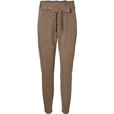 Vero Moda Eva Loose Fit Trousers - Brown/Bungee Cord