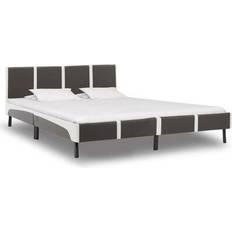 vidaXL Bed with Memory Foam Mattress 68cm Bettrahmen 160x200cm