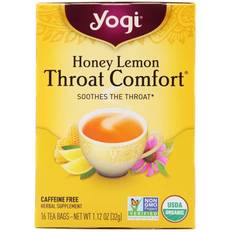Yogi Honey Lemon Throat Comfort Tea 1.129oz 16
