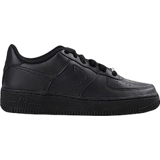 Nike air force 1 lv8 black/wolf outlet grey/blue grade school boys' shoe