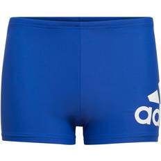 Adidas Boy's Badge of Sport Swim Briefs - Royal Blue/White (GN5899)