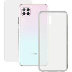 Huawei p40 lite Ksix Tempered Glass Screen Protector + Mobile Case for Huawei P40 Lite