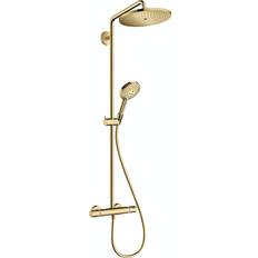 Hansgrohe Croma Select S Showerpipe 280 1jet EcoSmart (26891990) Brass