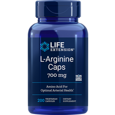 C Vitamins Amino Acids Life Extension L-Arginine Caps 700mg 200 pcs