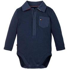 Tommy Hilfiger Bodyer Tommy Hilfiger Baby Boy Poplin Body - Twilight Navy (KN0KN01183-C87)