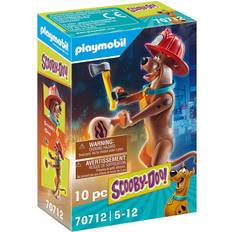 Playmobil Scooby Doo ! Collectible Firefighter Figure 70712