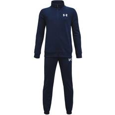 Blau Tracksuits Under Armour Boy's UA Knit Track Suit - Navy (1363290-408)