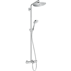 Hansgrohe croma select 280 Hansgrohe Croma Select S Showerpipe 280 1jet (26792000) Chrom