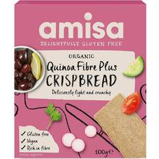 Amisa Organic Gluten Free Quinoa Crispbread 100g