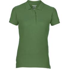 Gildan Women's Premium Cotton Sport Double Pique Polo Shirt - Military Green