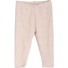 Serendipity Baby Leggings Stripe - Clay/Offwhite