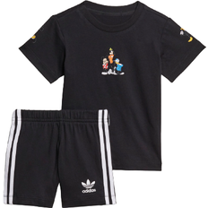 0-1M Sonstige Sets adidas Infant Disney Mickey & Friends Shorts & Tee Set - Black (H20322)