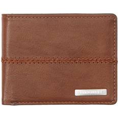 Quiksilver Stitchy Tri-Fold Wallet - Chocolate Brown