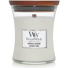 Woodwick Smoked Jasmine Medium Scented Candle