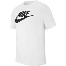 Nike Herre T-skjorter Nike Sportswear T-shirt Men - White/ Black