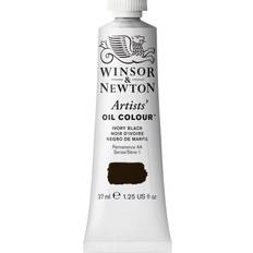 Svarte Oljemaling Winsor & Newton Winton Oil Color Ivory Black 37ml