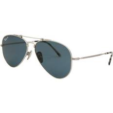 Ray-Ban Aviator Titanium Polarized RB8125M 9165