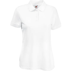 Fruit of the Loom Ladies 65/35 Polo Shirt - White