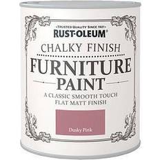 Rust-Oleum Chalky Finish Holzfarbe Dusky Pink 0.75L