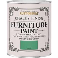 Rust-Oleum Chalky Finish Holzfarbe Emerald 0.75L