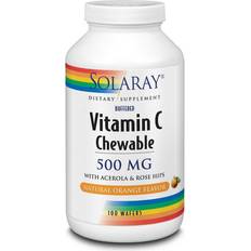 Solaray Vitamin C Chewable 500mg Orange 100 pcs